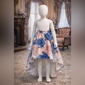 Dillards Floral by Blue and Pink Women's Skirt